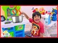 Ryan Pretend Play Kitchen Food Toys with Mighty Pups Paw Patrol!