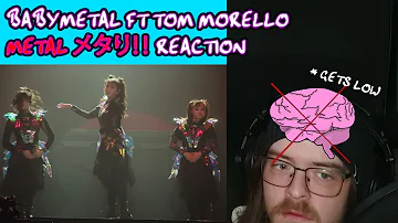 GUITARIST REACTS to Babymetal - Metali メタり！！Featuring Tom Morello