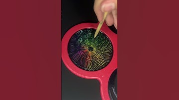 Perfect Curves That Mesmerize! Relaxing ASMR Spiral Art. #asmr #spirograph #shorts #2024 #usa