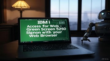 IBM i Access for Web - Green Screen 5250 Signon with your Web Browser