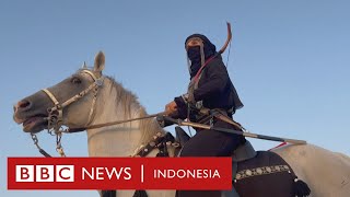 Perempuan Arab berkuda dan memanah: 'Saya ingin menghidupkan tradisi lama' - BBC News Indonesia
