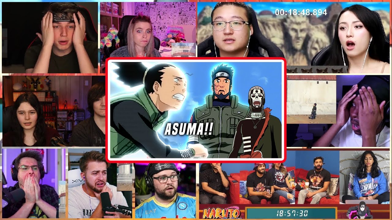 ASUMAAAA!! 😭 REACTION MASHUP [Shippuden Episode 79]  ナルト 疾風伝 海外の反応