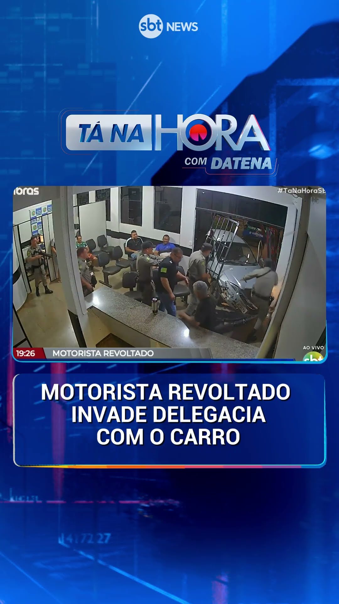 Motorista invade delegacia após não conseguir registrar BO | Tá na Hora (10/12/24)