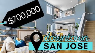 Downtown San Jose Condo | Loft Style Condo #SanJoseCalifornia #HomeTour