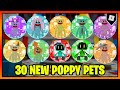 How to get ALL 30 NEW POPPY PETS +in BADGES in Find The Poppy Pets CHAPTER EXTRA || Roblox