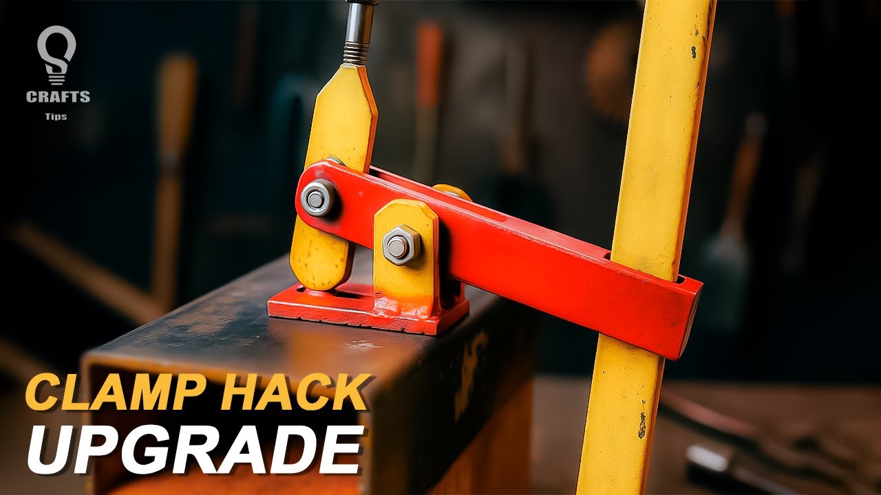 Genius Metal Working Trick - DIY Clamp Hack Upgrade - Every Welder Should Know!