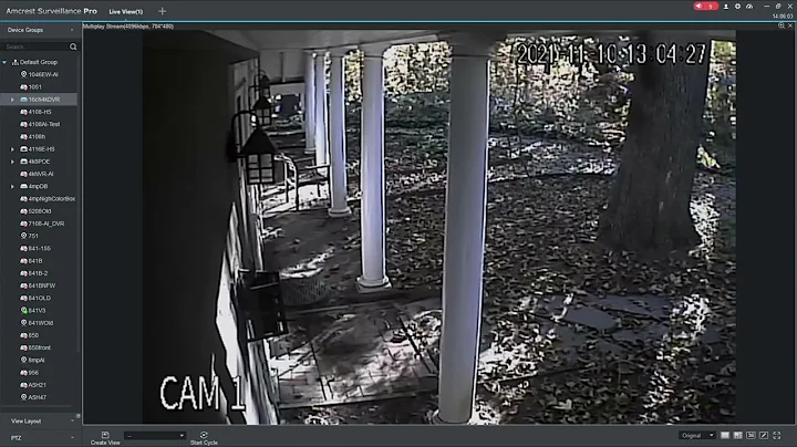 Zero Channel using Amcrest Surveillance Pro Keep your system safe