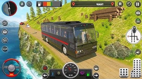 Impossible bus driving master android gameplay | red color bus | welcome New year 2023