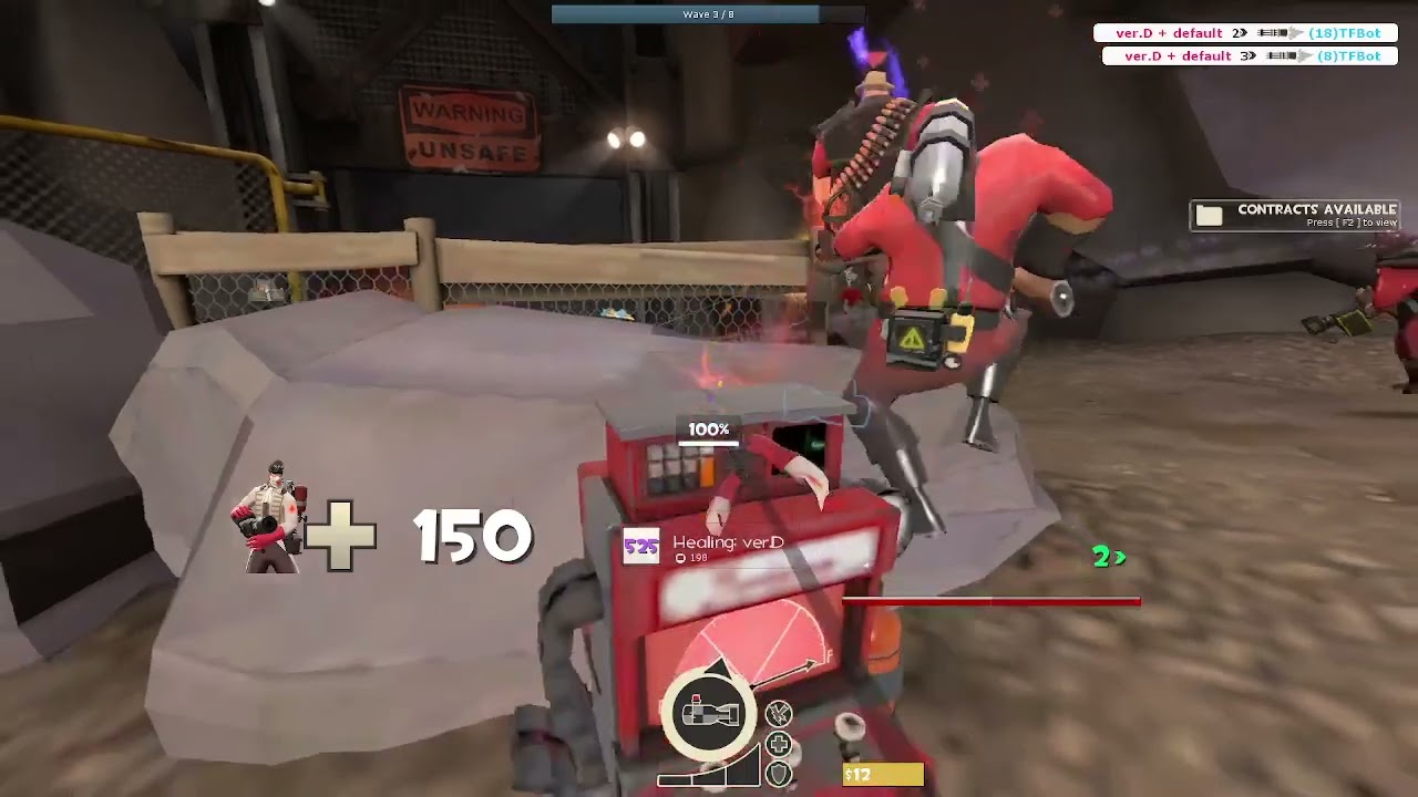 Mecha Engie raw gameplay