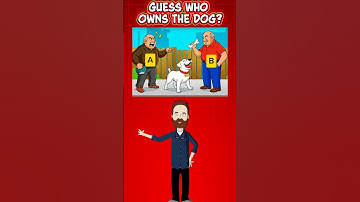 Quiz time fun brain 🧠 challenges part 1 Only 1% Can Guess Who Owns The Dog | Viral Riddle Challenge