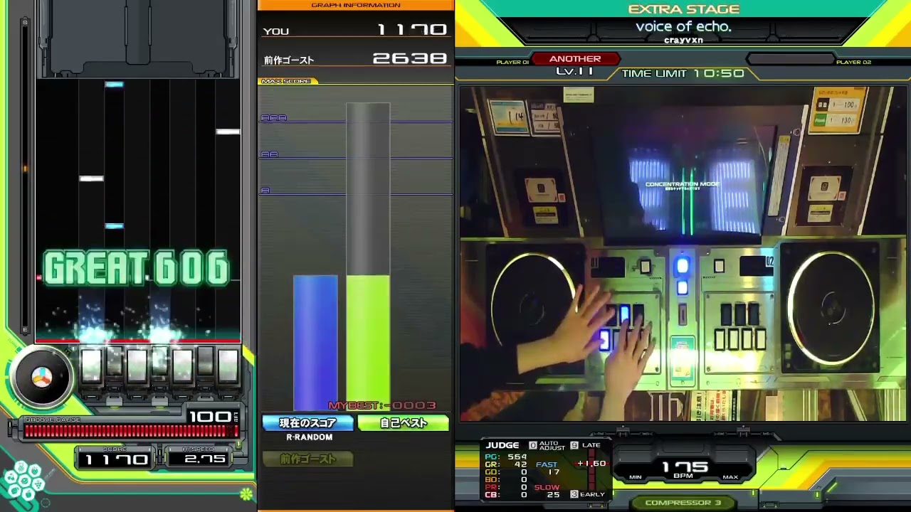 beatmaniaIIDX33 Sparkle Shower  voice of echo.(SPA) Fullcombo