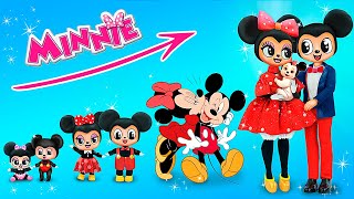 Minnie Mouse Growing Up \/ 28 LOL OMG Hacks