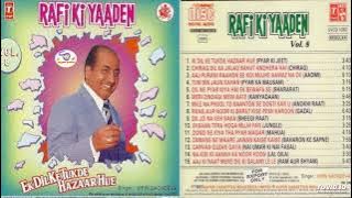 Rafi Ki Yaadein By Bipin Sachdeva  Vol -8 !! Ek Dil Ke Tukde Hazaar Hue !!@evergreenhindimelodies