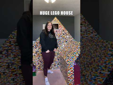 Huge LEGO House for Dog + Human! Created by Letta Quince