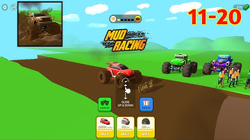 Mud Racing Gameplay Walkthrough Part 2 | Level 11 - 20 | Android & ios Games