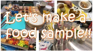 Let's make a fake food ! How to make food samples.【Funny JAPAN】
