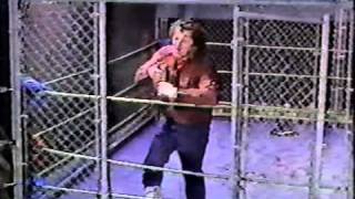 Terry Funk Empty Arena Cage Match