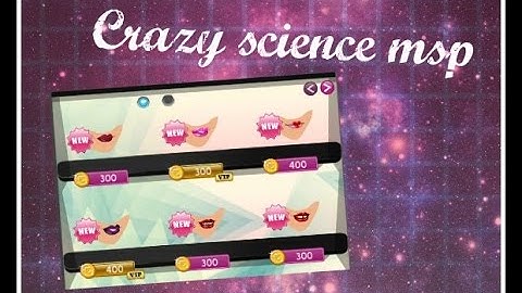 New lips on msp !! // Crazy science msp