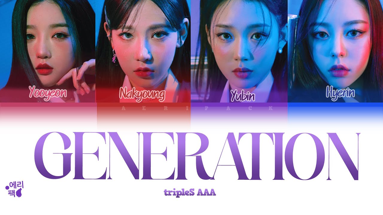 Aaa Generation tripleS AAA - Generation (Tradução codificada em cores, Legendado HAN ...