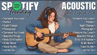 Calm & Cozy Playlist 🌙 Best Trending Songs 2026  🎧 Soft Acoustic Love Songs screenshot 5