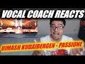 Vocal Coach Reacts to Dimash Kudaibergen - Passione ~ New Wave 2019