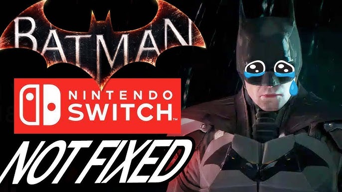 We are actively working on updates for Batman: Arkham Trilogy on Nintendo  Switch. We've released a patch for Arkham Asylum which includes…