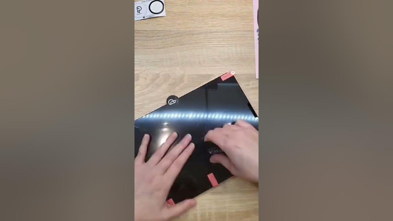 How to apply a screen protector on iPad YouTube