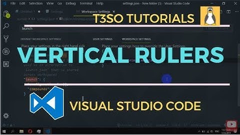 Vertical rulers in Visual Studio Code