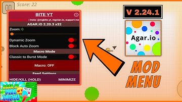 Agar.io |NEW MOD MENU! V2.24.1 | Super Speed, UltraSize + MORE! | Link In The Description! Bite mod
