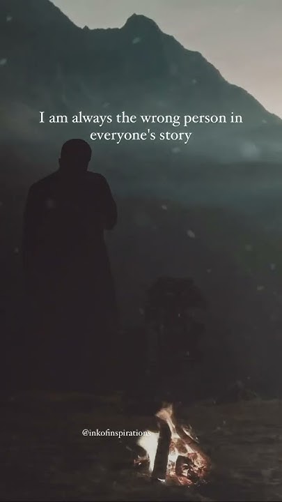 i-am-always-the-wrong-person-in-everyone-s-story-youtube