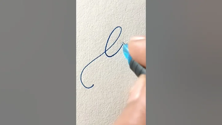 Calligraphy letter E| gel pen cursive writing #Calligraphy#Cursive#Shorts#youtubeshorts #handwriting