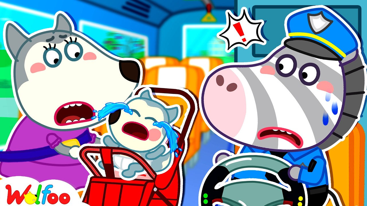 NEW | Baby Wolfoo's Funny Bus Adventure | Kids Story | Cartoons For Kids | Wolfoo Family