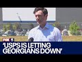 Ossoff tours USPS facility in Palmetto | FOX 5 News