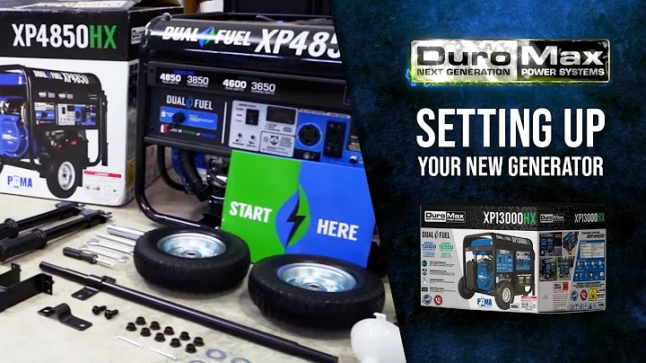 How to Set Up Your New DuroMax Generator - A Quick & Simple Guide
