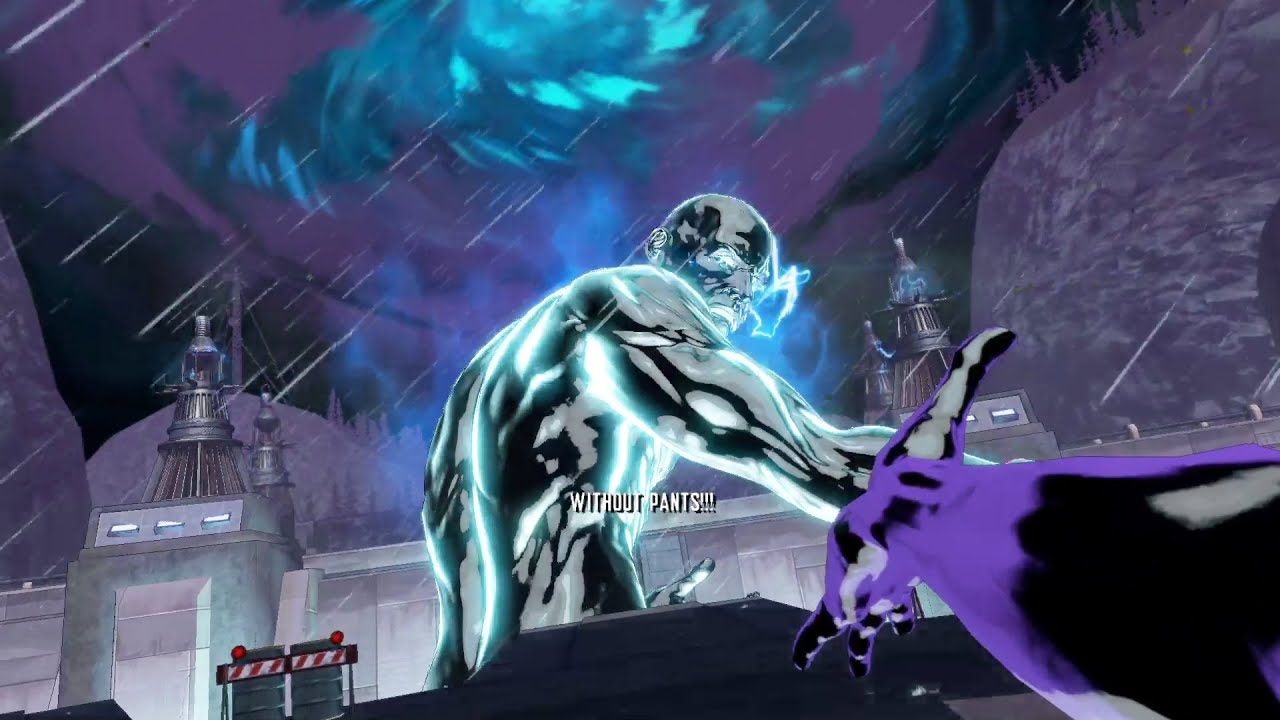 Electro has no pants | Spider-Man: Shattered Dimensions Funny Moments Act 1