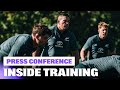 All Blacks sharpen up in Chicago ahead of Ireland Test | Press Conference (Chicago)