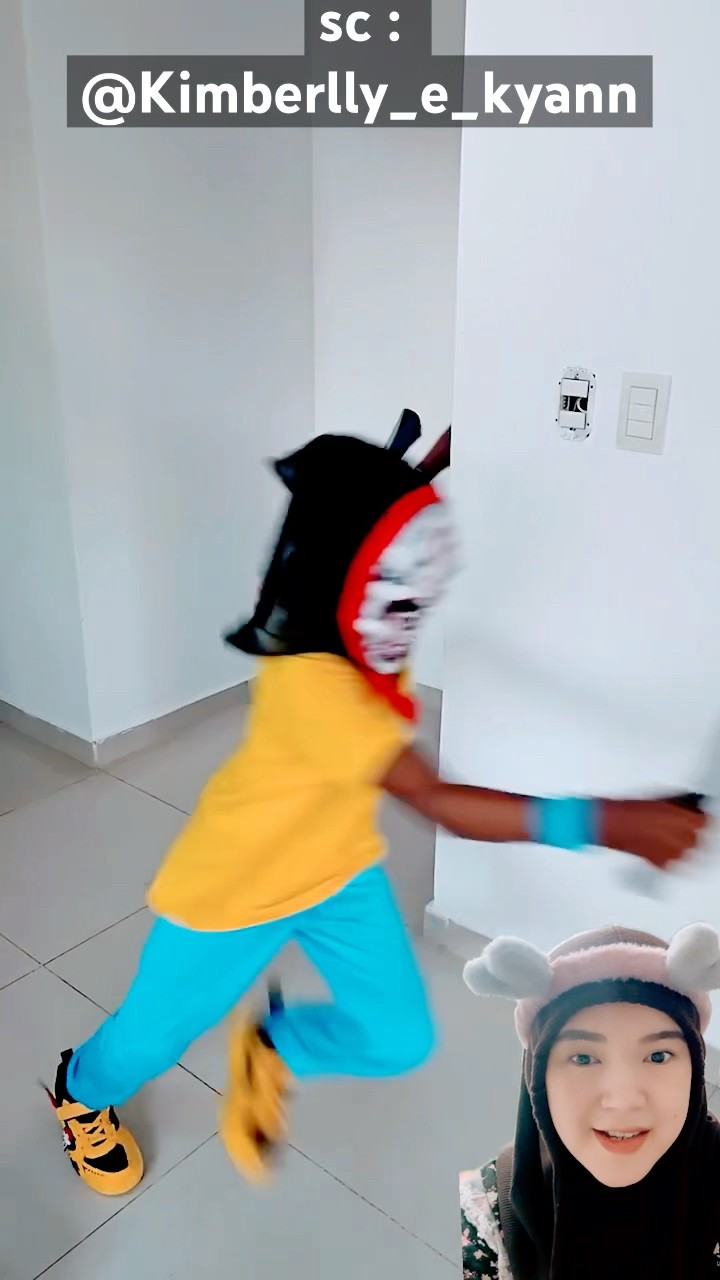 lari kenapa‼️