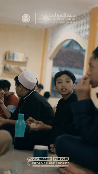 Suasana Buka Puasa Sunnah Senin dan Kamis | Santri Al-Hikmah Bogor #shots