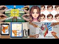 Cute ARTIST Kid Creates Amazing Drawing for Little Ones
