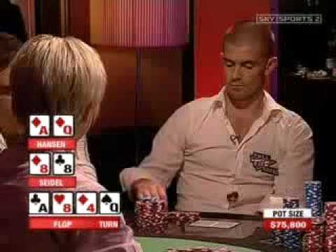 Cray Poker hand - Gus Hansen vs Erik Seidel (197k ...