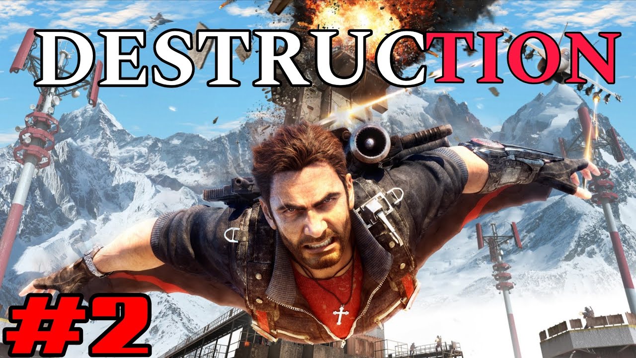 FULLY DESTRUCTION JUST CAUSE 3 EAGLE ARMY ❤️