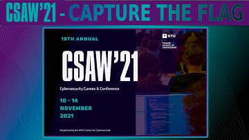 CSAW 2021 Capture The Flag (CTF) - Qualifiers