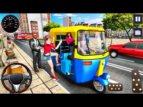 Modern Tuk Tuk Auto Rickshaw 🛺💥 Gameplay 97 || Tuk Tuk Games || Flash Gameplay