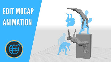 Editing motion capture animation in Cascadeur