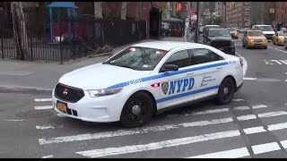 Police Car Responding NYPD Slicktop with Rumbler Siren