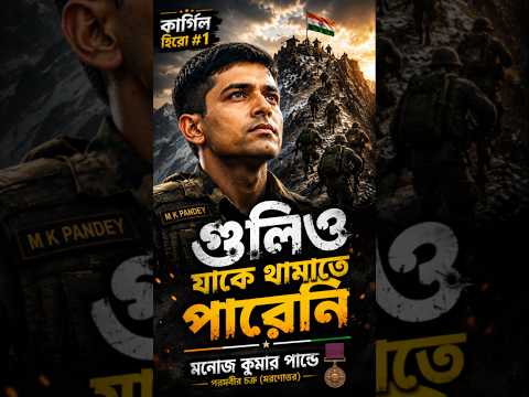 ভারত-পাকিস্তান কার্গিল যুদ্ধের আসল নায়কেরা | ক্যাপ্টেন মনোজ কুমার পাণ্ডের বীরগাথা