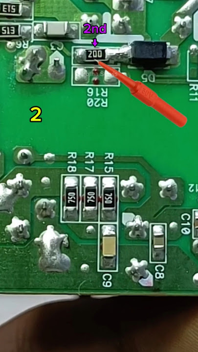 how to read smd resistor resistance value with two zero zero code #tips #resistance #tutorial #smd