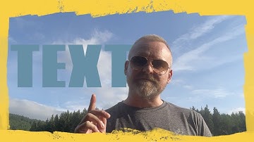 How to do a cool TEXT BEHIND SUBJECT effect // LumaFusion Tutorial