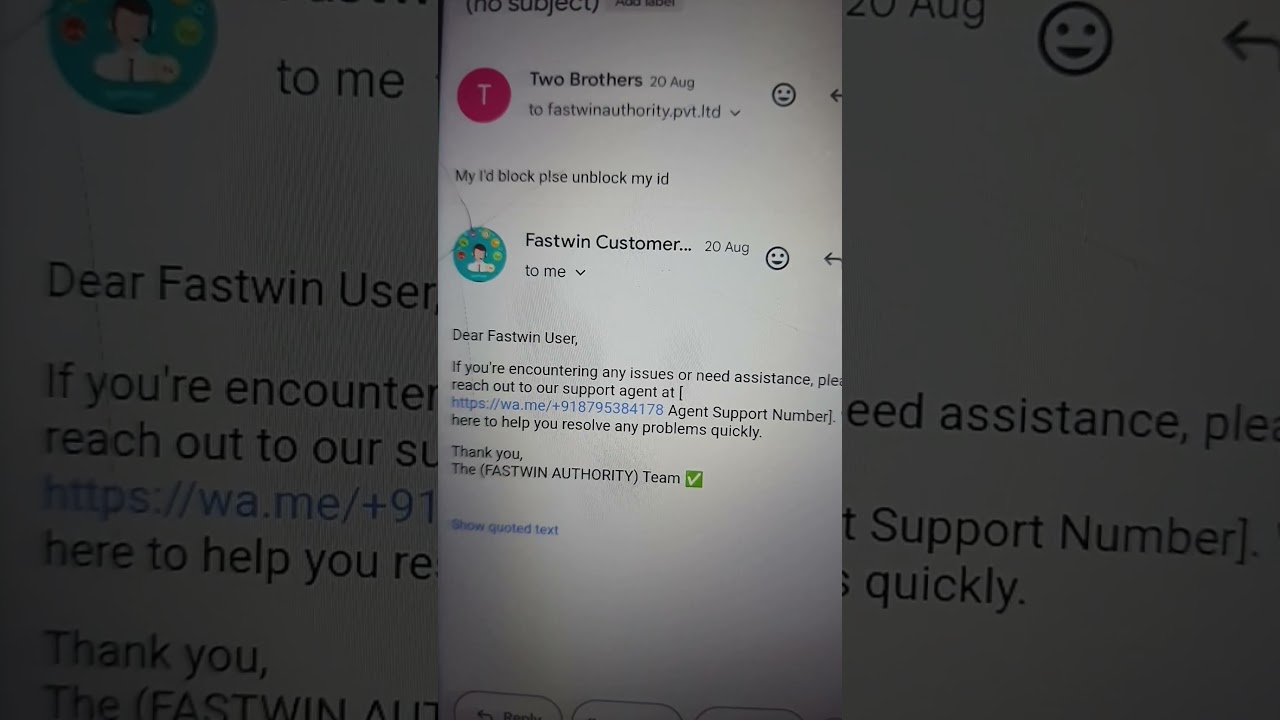 fastwin complaint -:Withdrawal issue/recharge issue/ I'd block /Refferal issue/ Account holdfastwin