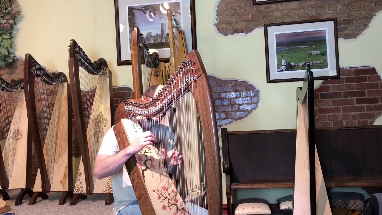 Double Mariposa Concert Line Harp – Learning the Harp